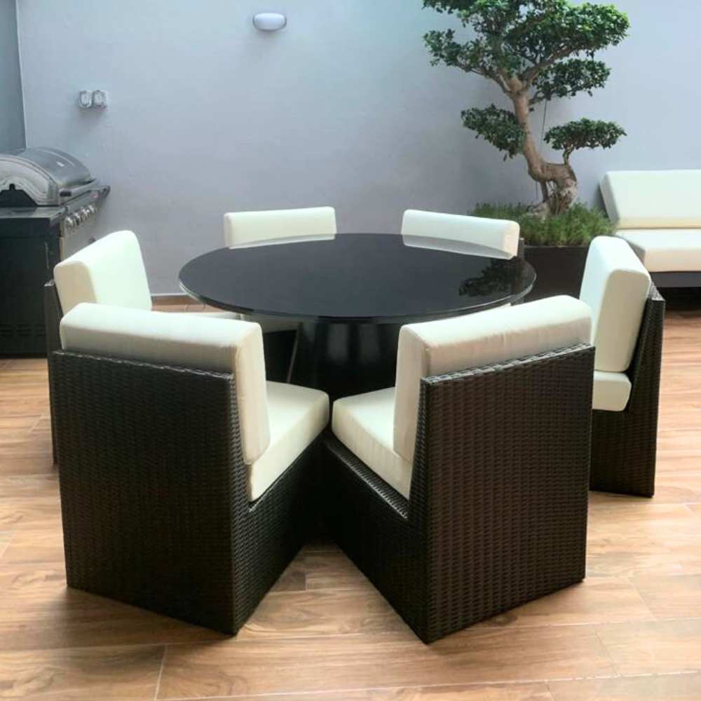 Bacardi Dining Table | Modern Dining Set KL - Grabit