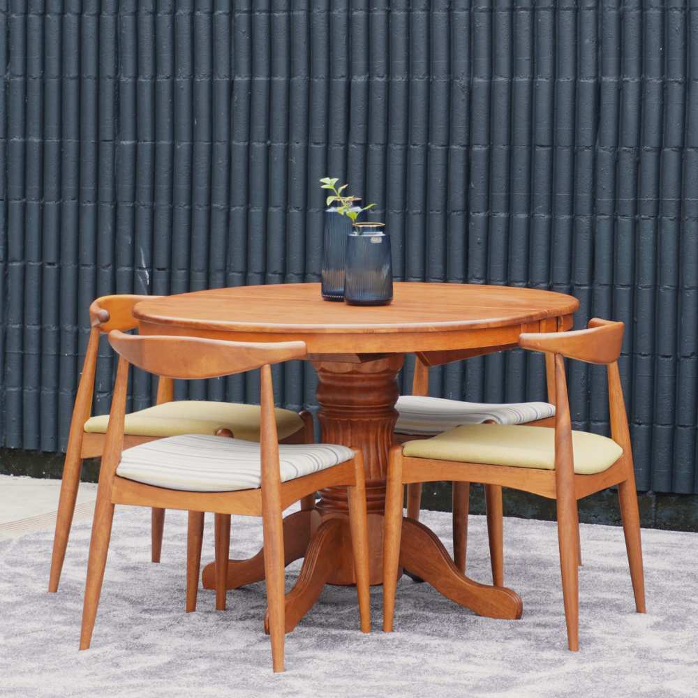 Renizel Dining Set | Wooden Dining Set KL | Grabit