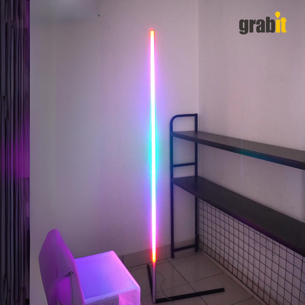 RGB Aluminum Standing LED Light | LED Light for Room Decor | Grabit KL