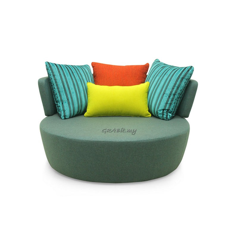 Aries Round Daybed Sofa | Home Living Furniture in KL | Grabit