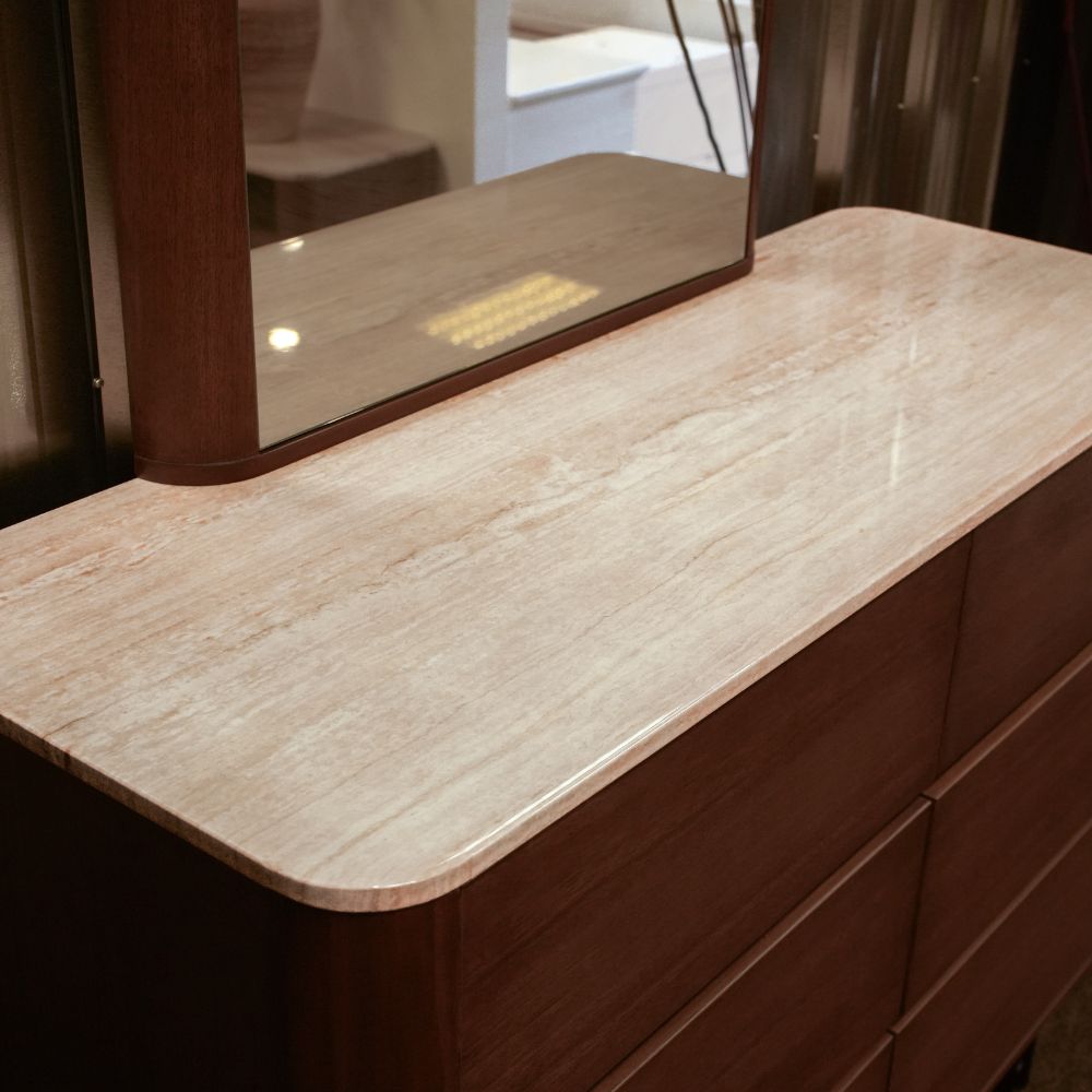 Bolina Dressing Table – Chic Vanity with Ample Storage | Grabit