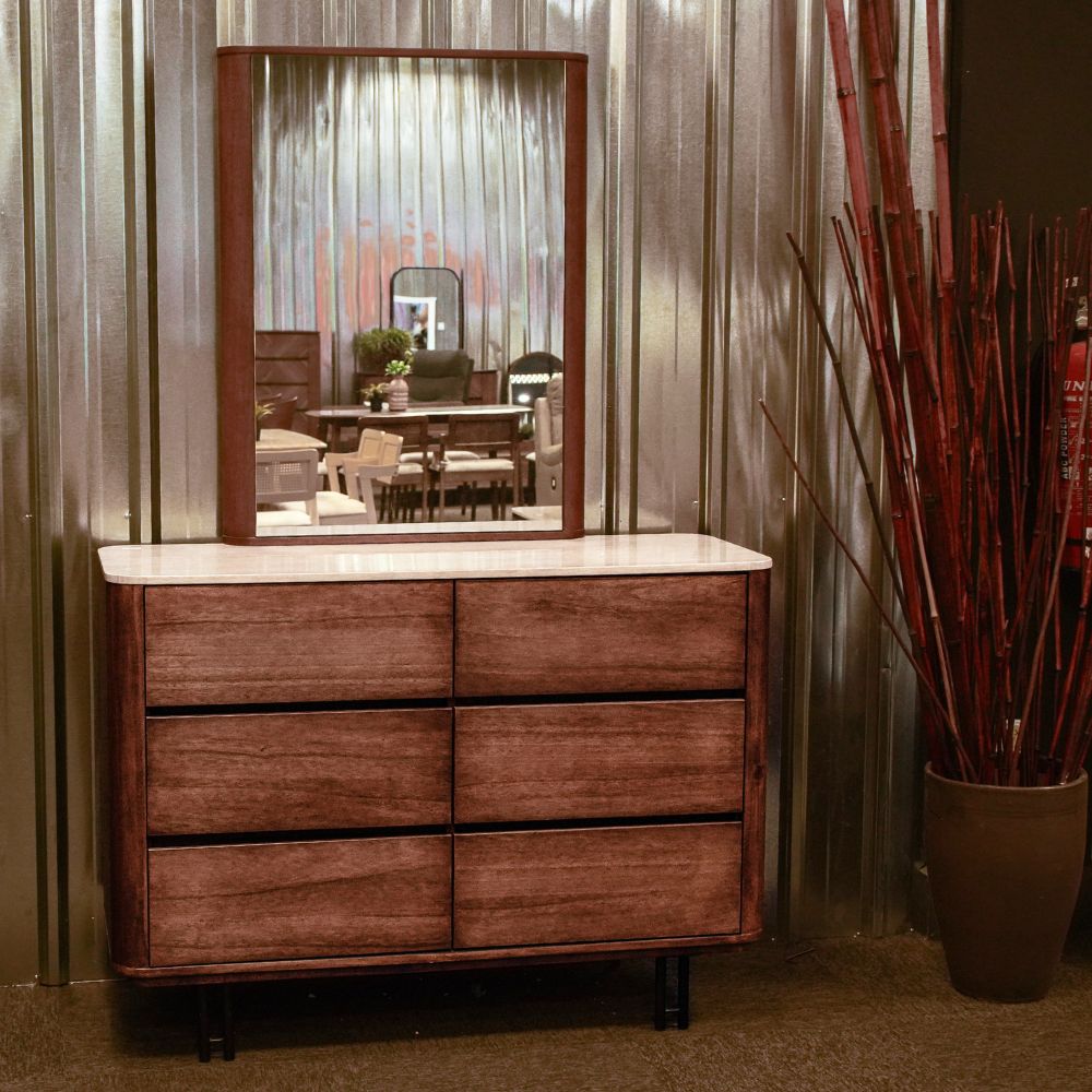 Bolina Dressing Table – Chic Vanity with Ample Storage | Grabit