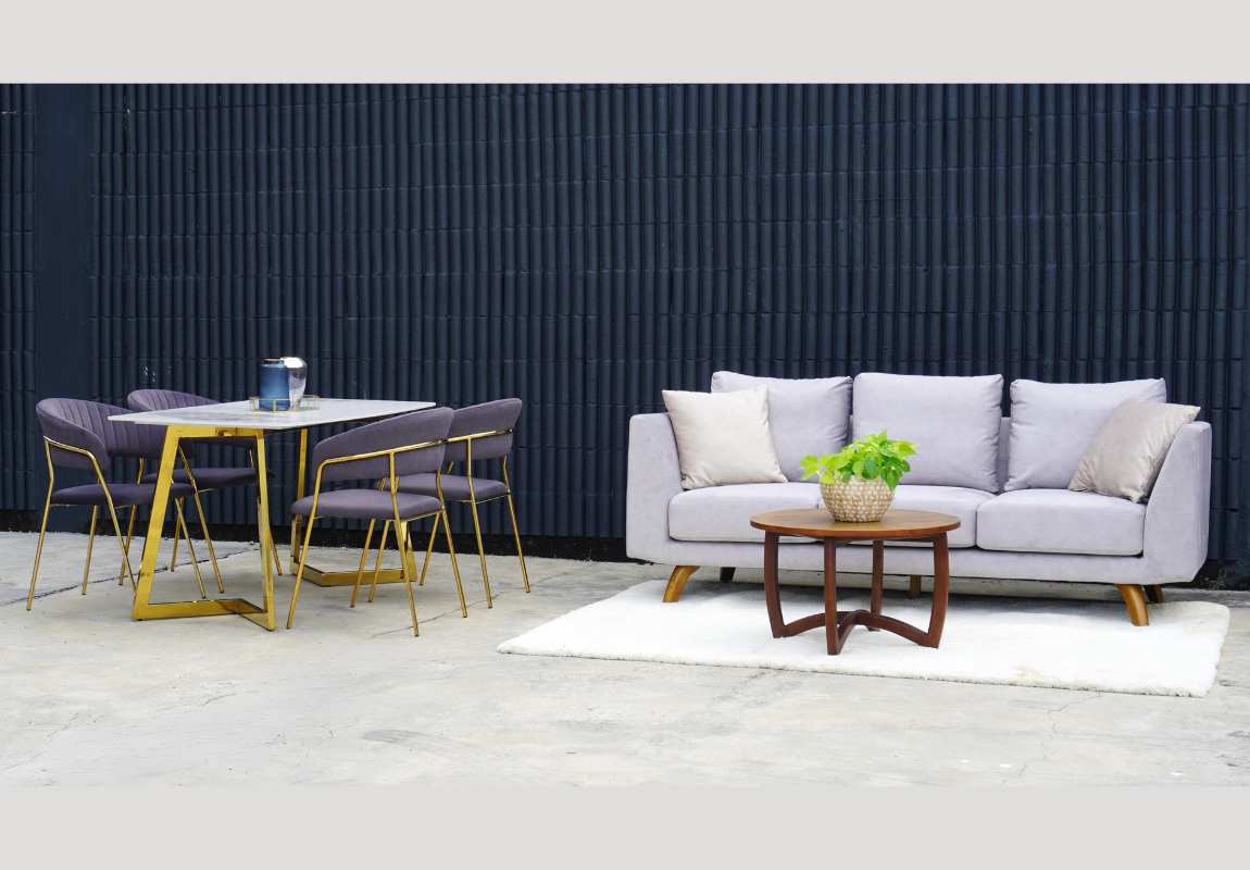 Dining Set + Sofa Set | Perfect Pair Package | Grabit
