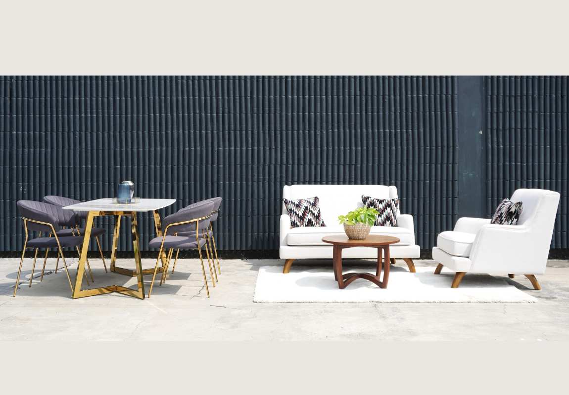 Dining Set + Sofa Set | Perfect Pair Package | Grabit