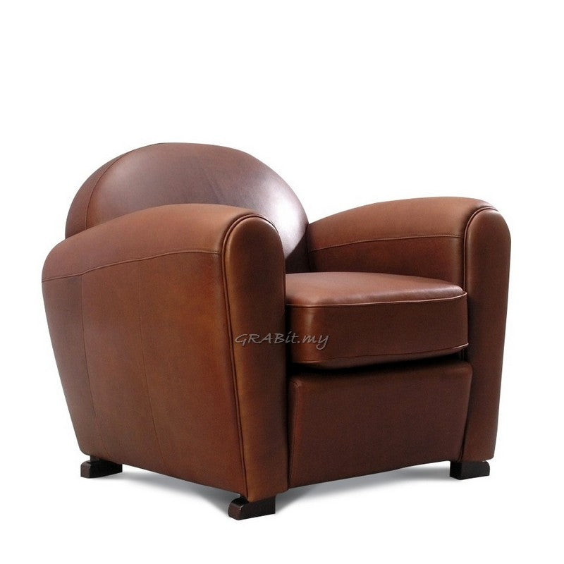 Cigar Full Leather Armchair