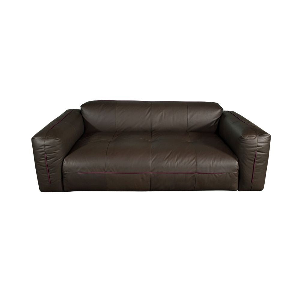 Freudenberg Sofa (3 Seater) | Minimalist Design Leather Sofa | Grabit