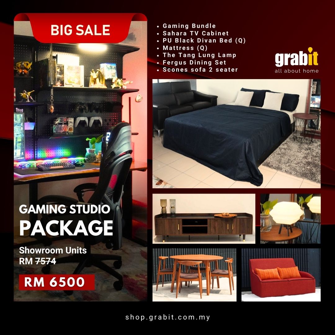 Best Work, Study & Gaming Collection Set in KL | Grabit