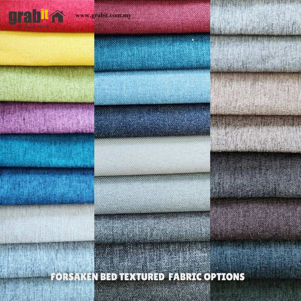Forsaken Bed Textured Fabric Options | Grabit