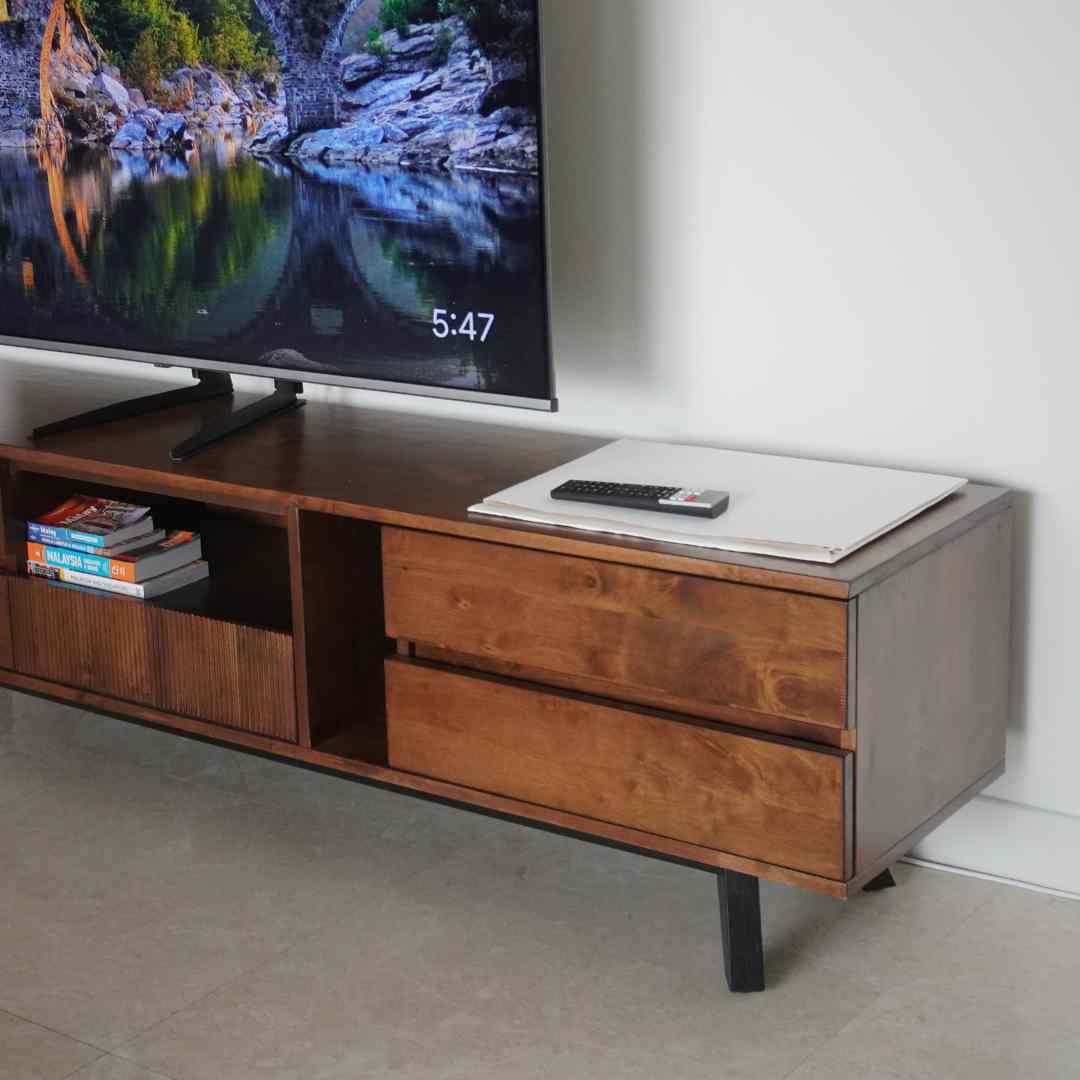 Meiorial TV Cabinet | Top Living Room Furniture Malaysia | Grabit