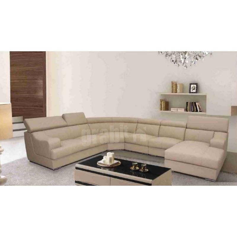 Nermal L-Shape Sofa | Best Living Room Furniture Supplier | Grabit