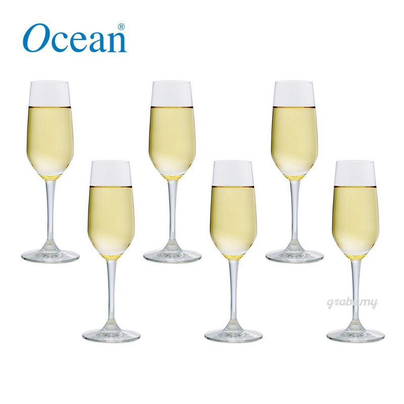 OCEAN LEXINGTON FLUTE CHAMPAGNE - SET OF 6 (6.5oz, 18.5cl)
