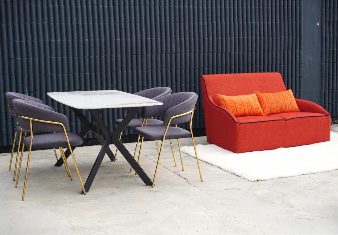 Dining Set + Sofa Set | Perfect Pair Package | Grabit