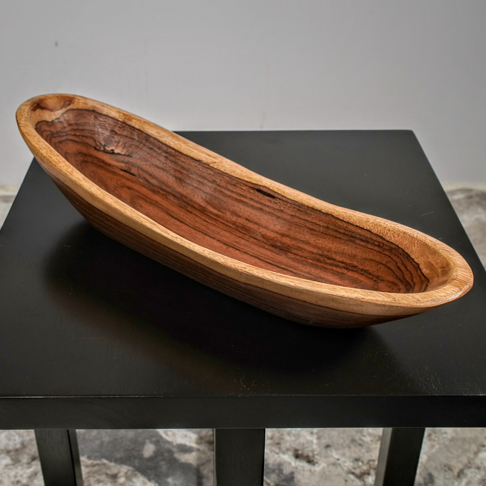 Rainforest Wood Slab Centerpiece | Raya Furniture Promotion | Grabit