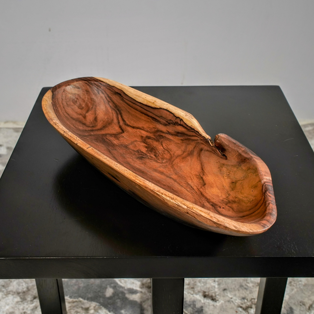 Rainforest Wood Slab Centerpiece | Raya Furniture Promotion | Grabit