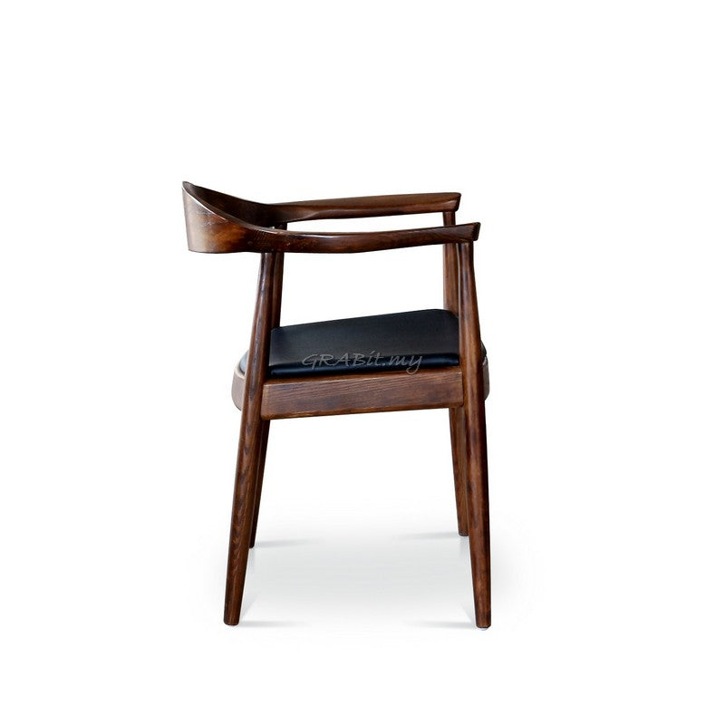 Fern Teak Dining Chair – Solid Wood Elegance | Grabit