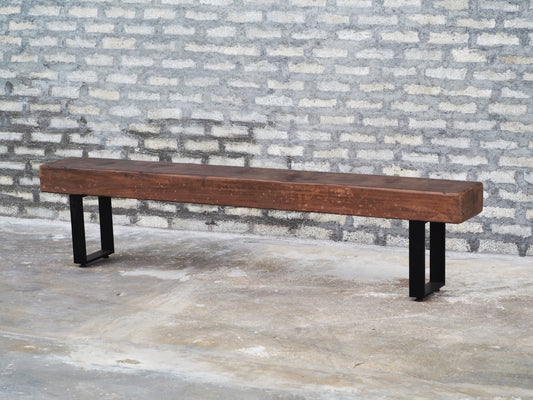 Chengal Railway Sleeper Bench | Durable Outdoor Furniture | Grabit