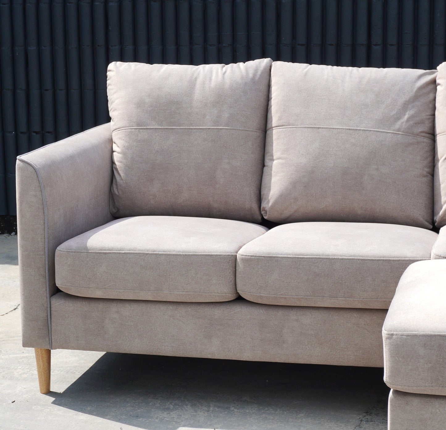 Omia 3 Seater + Ottoman (Pet Friendly) | Durable Living Room Furniture | Grabit