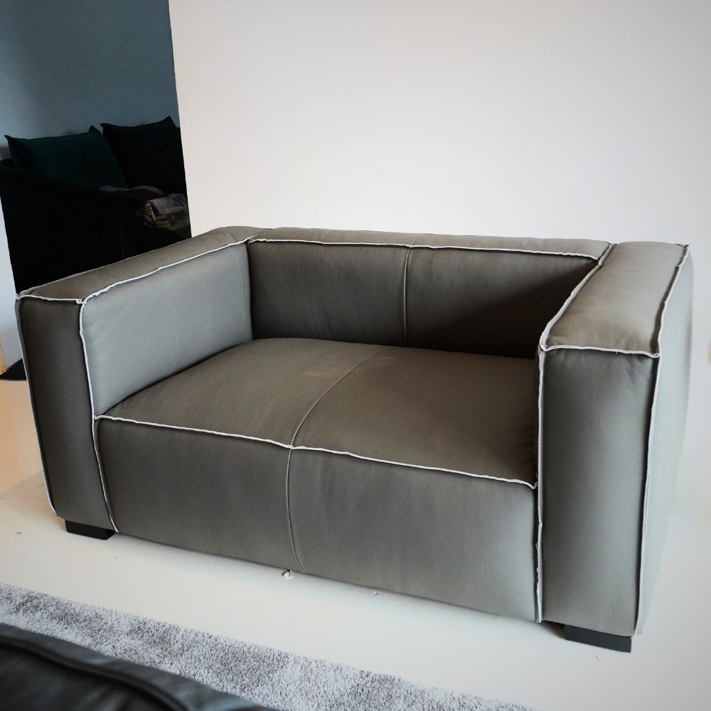 Austere Leather Sofa