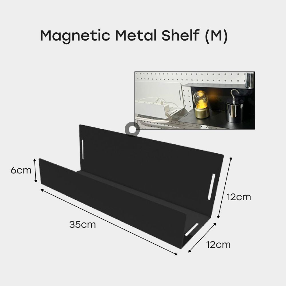 Ocdee MagicBoard Magnetic Shelf | Decorative Magnetic Shelf- Grabit KL