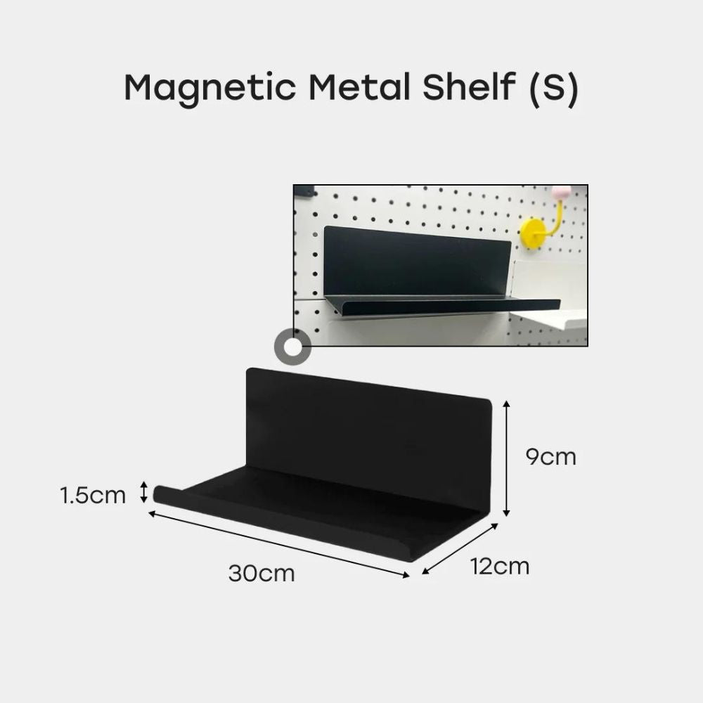 Ocdee MagicBoard Metal Shelf (S) | Home Decor Wall Shelf - Grabit KL