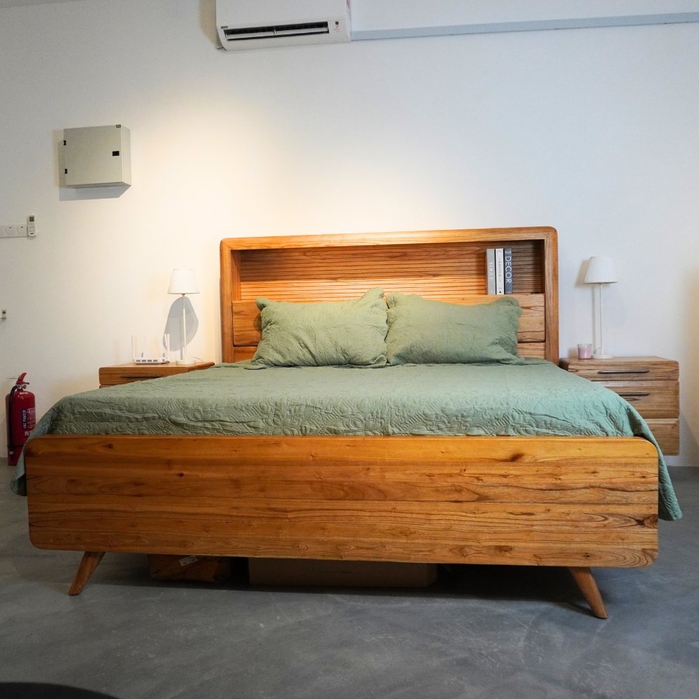 ZenNest Queen Bed | Bedroom Furniture Supplier | Grabit