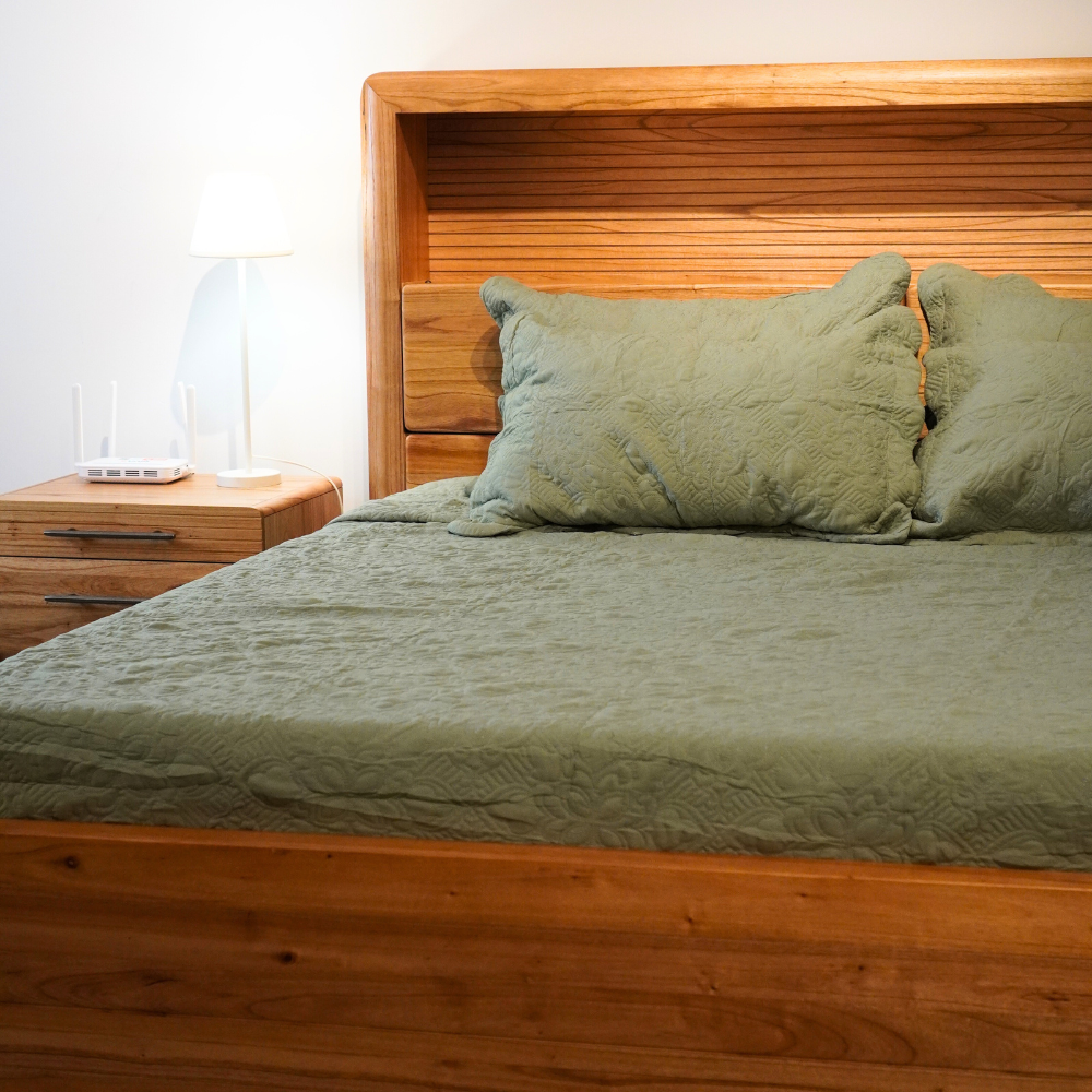 ZenNest Queen Bed | Bedroom Furniture Supplier | Grabit