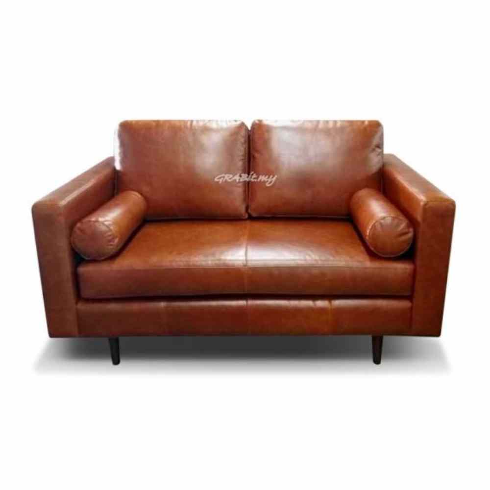 Alvin Leather Sofa