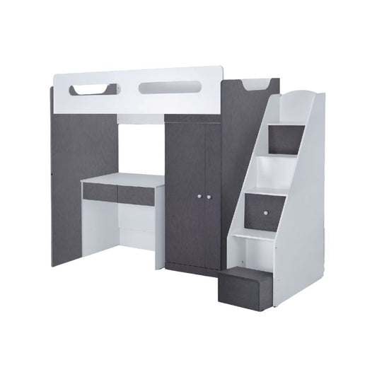 Elvo Single Loft Bed | Study Loft Bed | Grabit