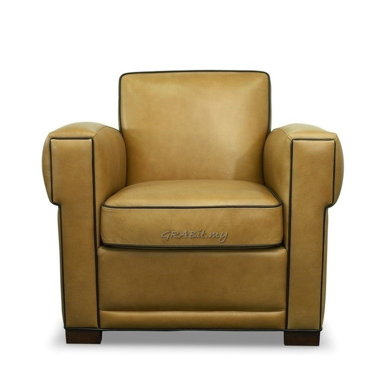 Charleston Armchair - Full Leather