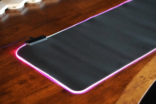 RGB LED Mouse Pad XLarge | Modern Gaming Mouse Pad KL | Grabit 