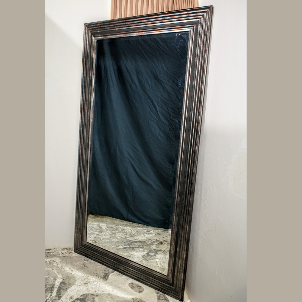 Gray Frame Mirror