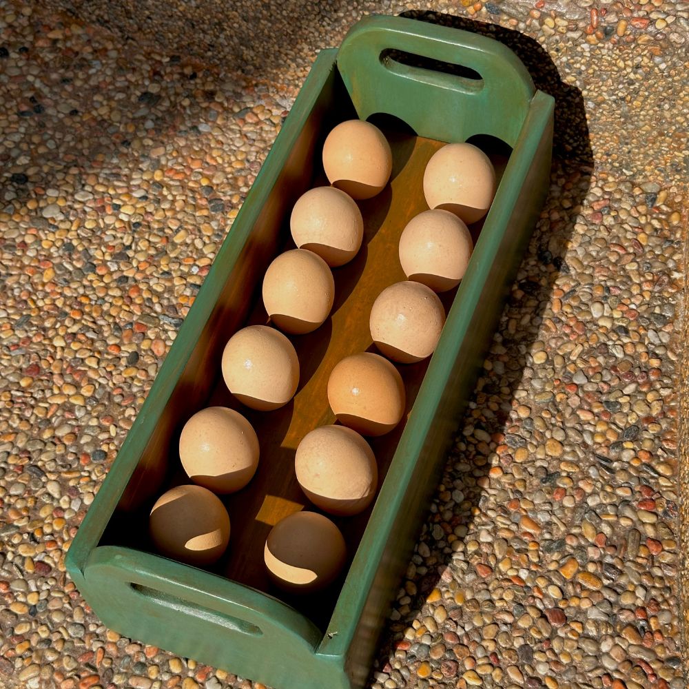 Jai Woodworks Egg Caddy | Kitchen Egg Tray KL | Grabit 